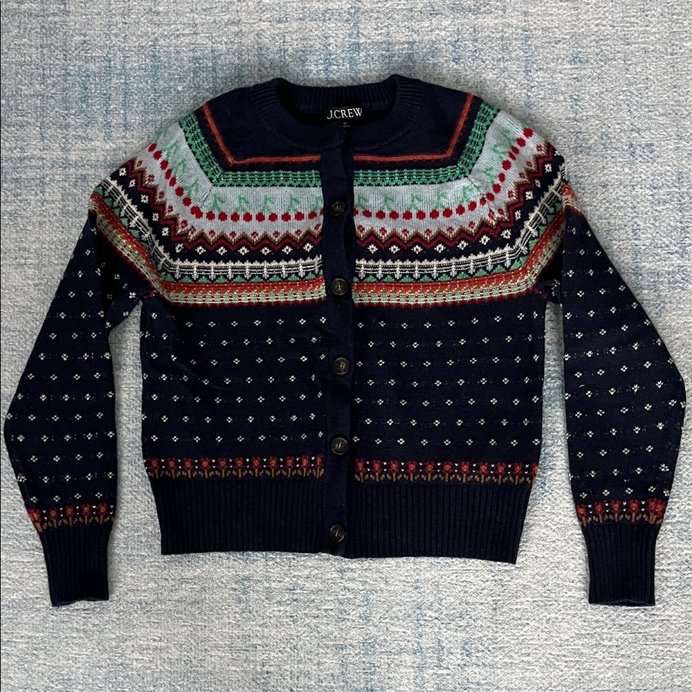 J. Crew Wool Cardigan Sweater